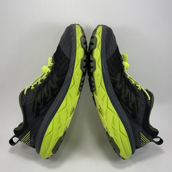 Hoka One One Challenger ATR 5 Running Shoes Mens Size 8 Black Green Athletic - Picture 6 of 12